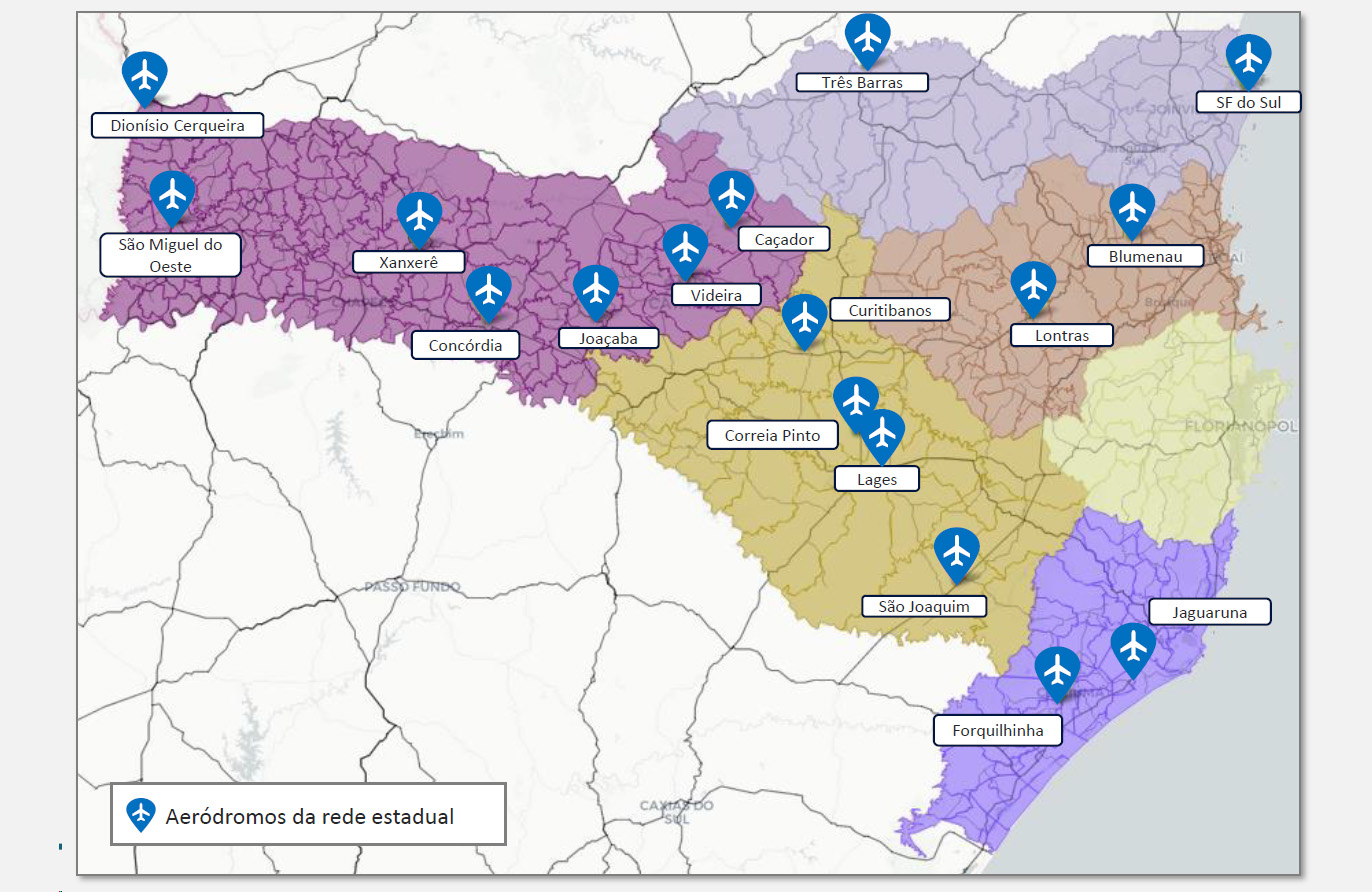 Governo Abre Consulta P Blica Para O Plano Aerovi Rio De Santa Catarina