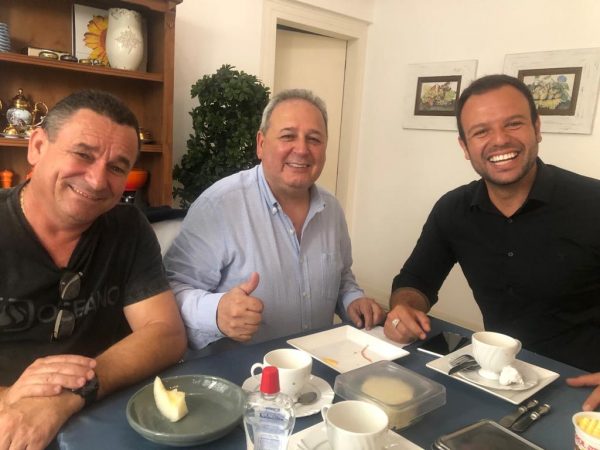 Vereador de Florianópolis Pedrão se reúne com Gentil e mantém diálogo com o PSB