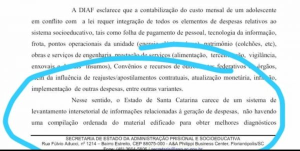 DIAF diz que o Estado não sabe quanto custa um menor infrator; Decano do TJ já tem data para julgar o aumento dado aos procuradores; O recado de Cobalchini a Moisés entre outros destaques