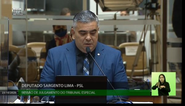 Impeachment: Deputado Sargento Lima vota a favor de Daniela e contra Moisés. Desembargador Schulz antecipa voto contra o prosseguimento