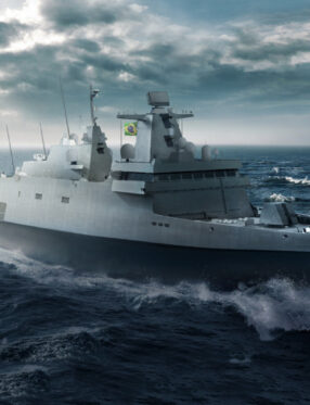 Marinha divulga projeto para construção de fragatas em Itajaí