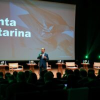 Jorginho Mello apresenta Santa Catarina a investidores e empresários na Faria Lima