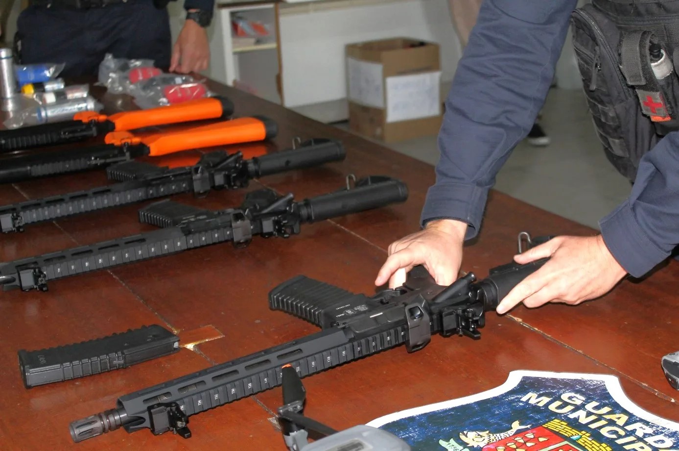 Prefeitura de São José reforça armamento da Guarda Municipal