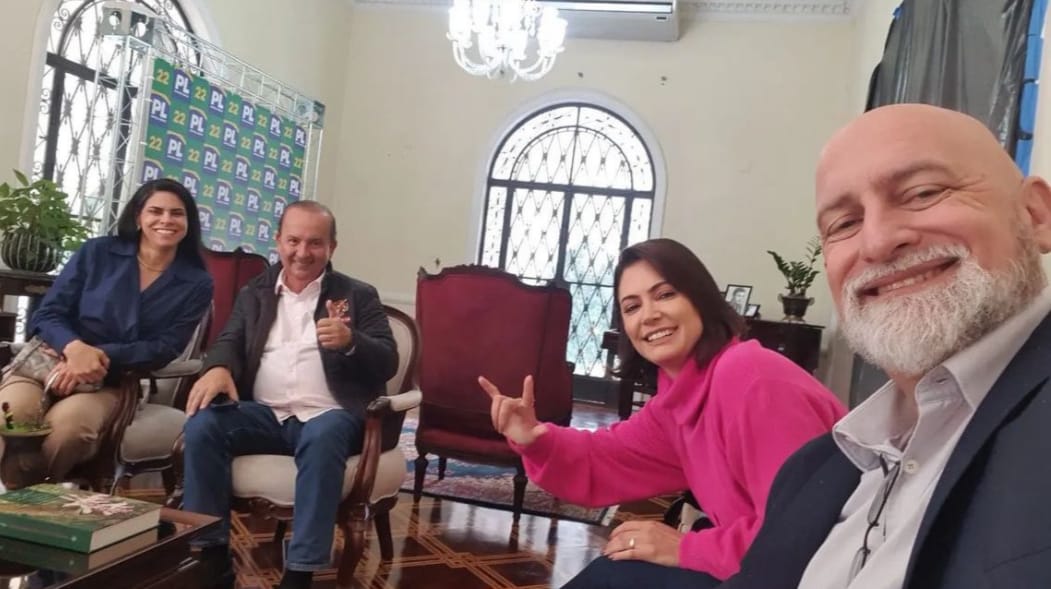 EXCLUSIVO: o convite de Jorginho a Michelle Bolsonaro