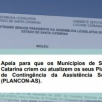 Luciane Carminatti aprova moção pedindo criação de Planos de Contingência de Assistência Social