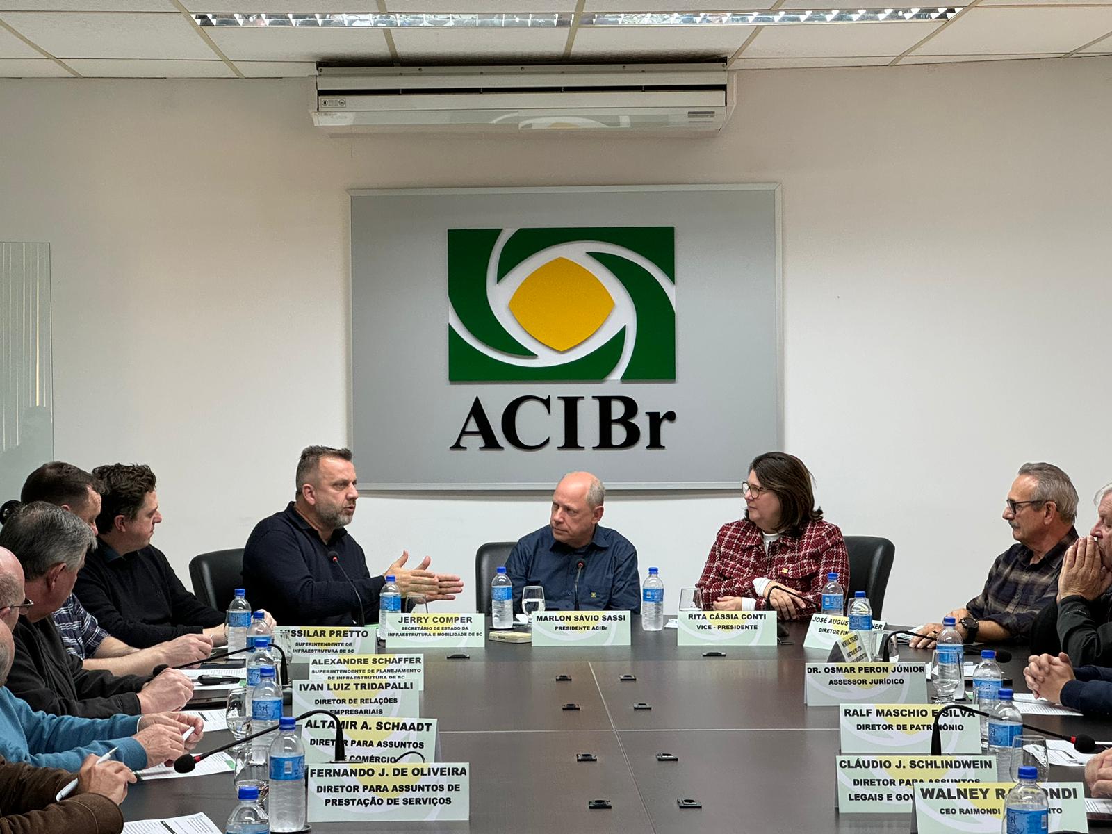 Em Brusque, secretário de Infraestrutura faz balanço das ações no Vale do Itajaí e anuncia obras para a região