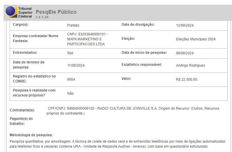 Pesquisa MAPA em Joinville; 25 anos do programa Encontro com a Imprensa na TV; e mais