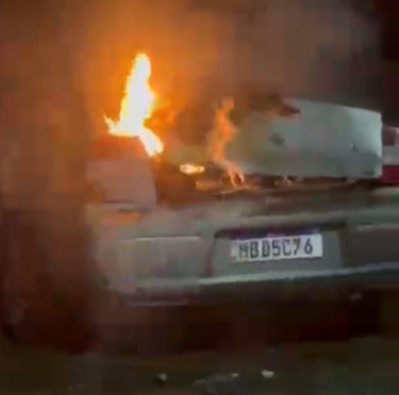 Carro que explodiu em Brasília é de Santa Catarina