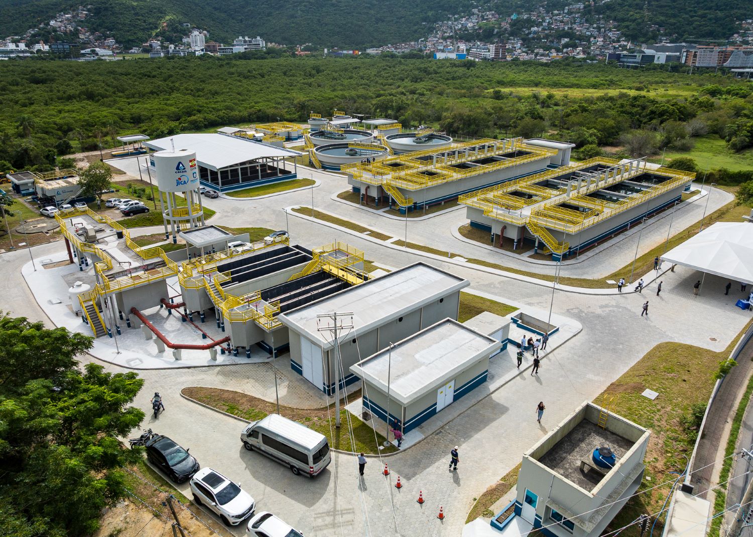 Nova Estação de Tratamento de Esgoto do João Paulo amplia saneamento básico em Florianópolis