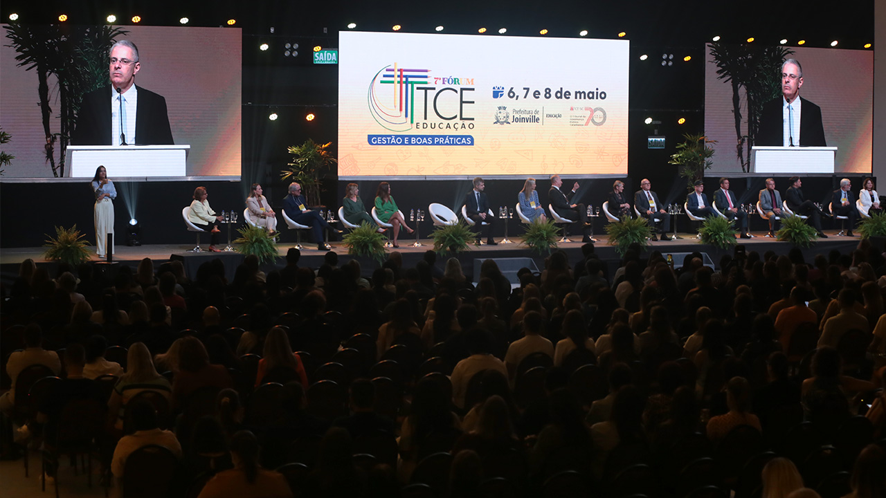 7º Fórum TCE Educação reúne 1,1 mil gestores públicos