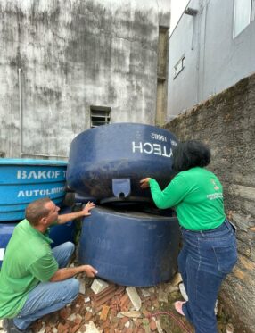 Prefeitura de Chapecó realizou mutirão contra a Dengue no bairro Efapi