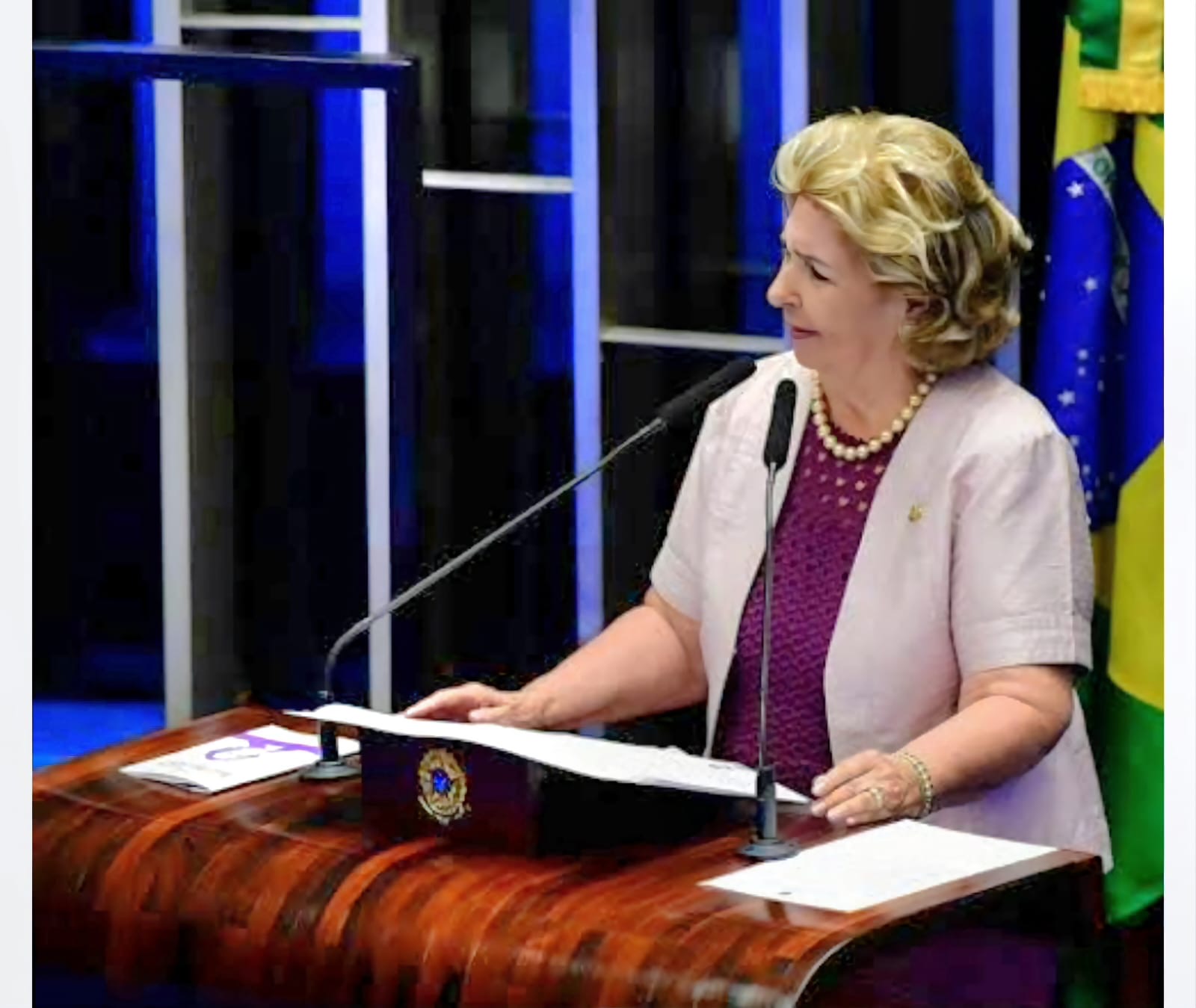 Senadora Ivete concorrendo em 2026?