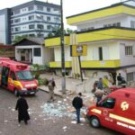 Corpo de Bombeiros Militar relembra os 20 anos da queda do prédio dos Correios em Içara