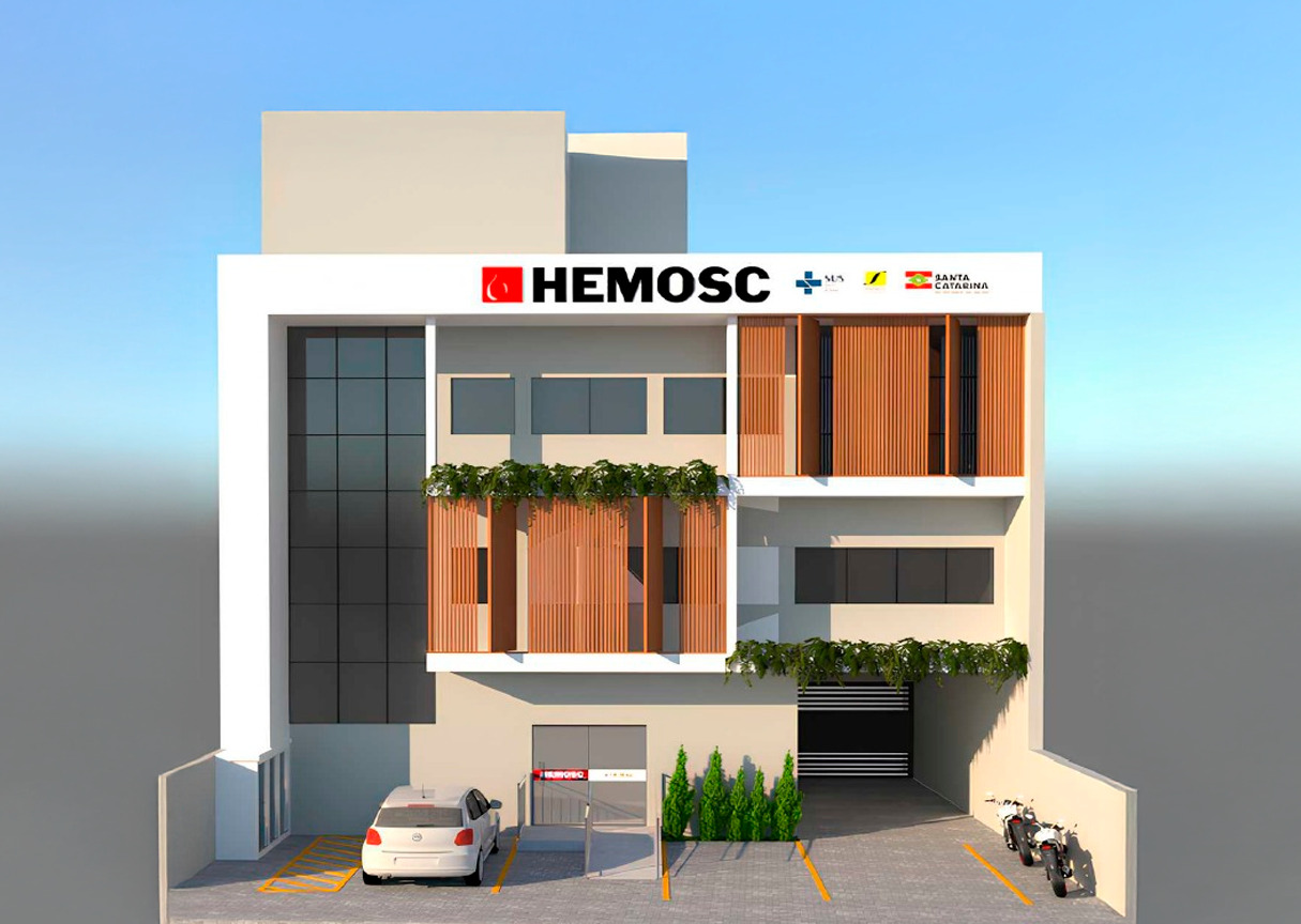 Nova unidade do Hemosc em Itajaí começa a ser construída em setembro