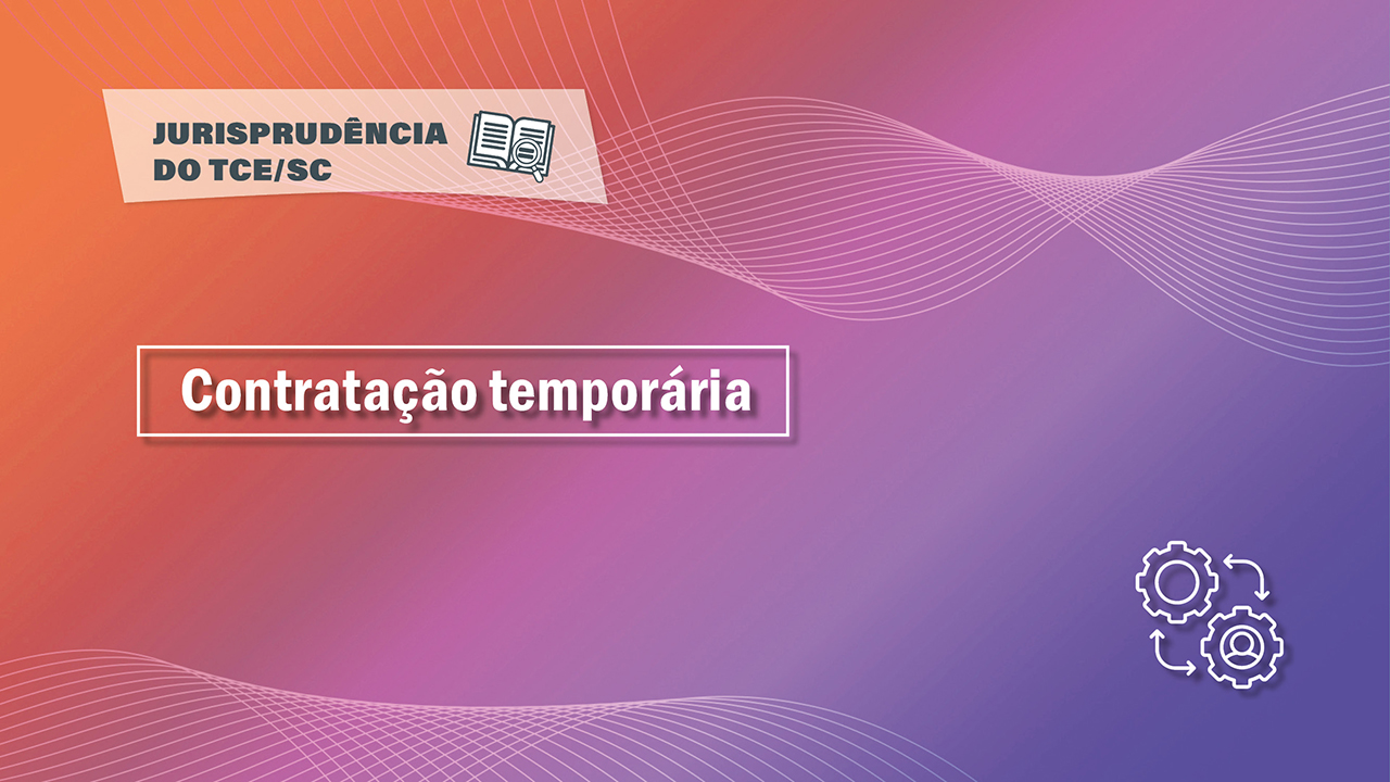 TCE/SC define novos critérios para contratação temporária no serviço público