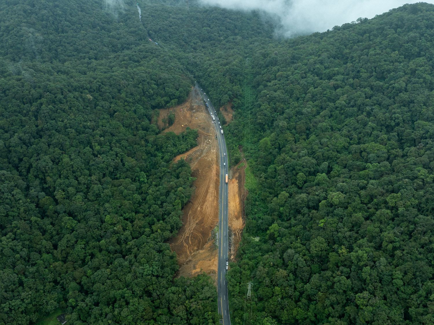 Governo de Santa Catarina avança na construção de áreas de escape na Serra Dona Francisca