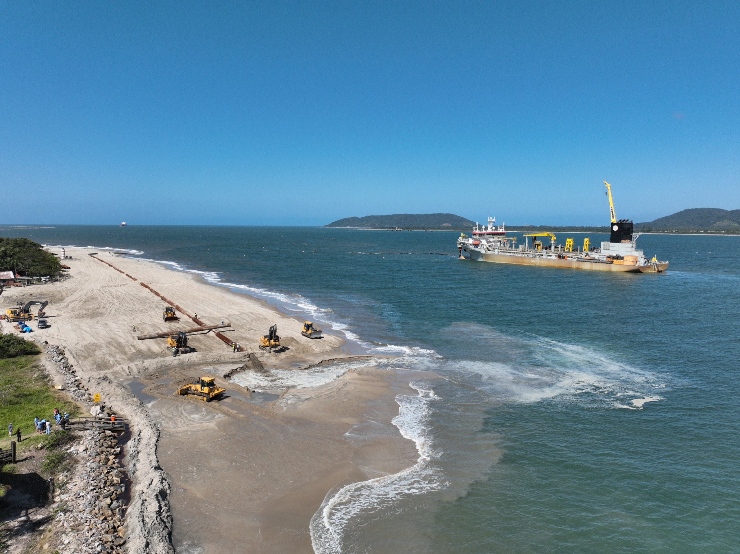 Dragagem na Baía da Babitonga é apresentada como exemplo de parceria público-privada no Encontro Nacional de Autoridades Portuárias