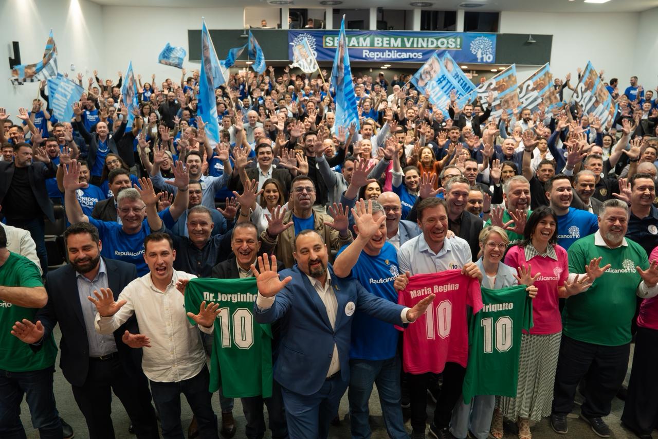 Republicanos oficializa novas filiações