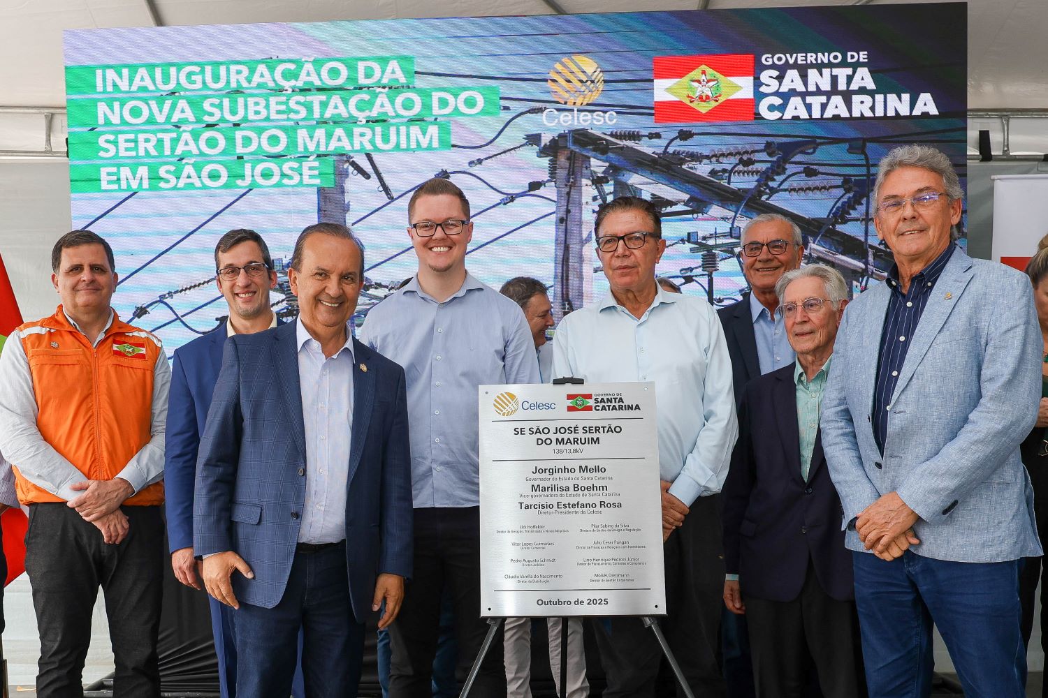 Nova subestação da Celesc reforça fornecimento de energia na Grande Florianópolis