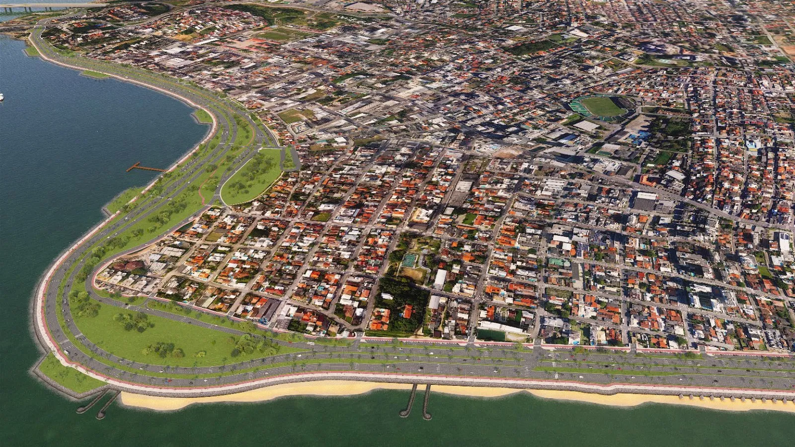 São José assina contrato com o Fonplata para construção da Beira-Mar de Barreiros