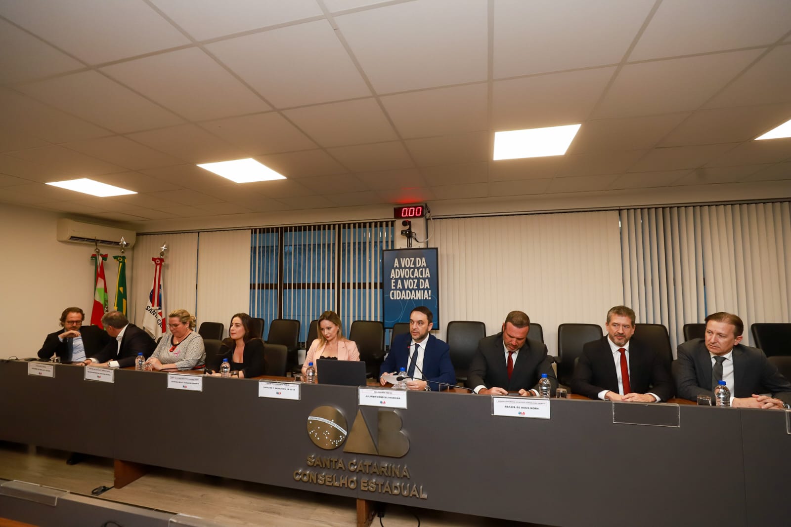 OAB/SC define lista sêxtupla para vaga no TJSC com recorde de participação
