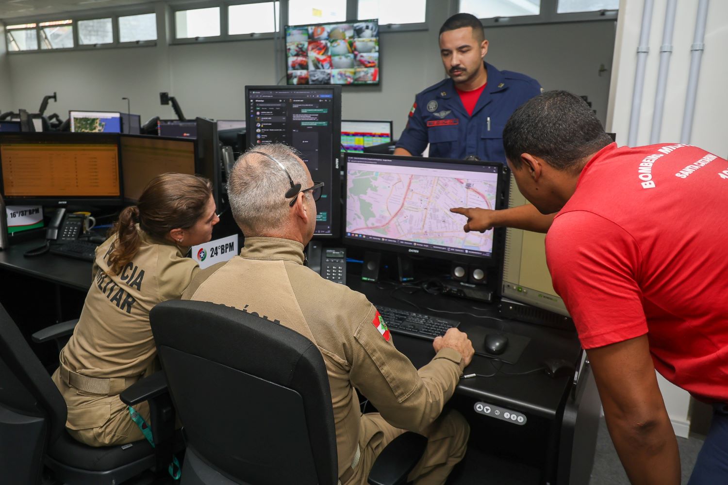 Santa Catarina testa central integrada de emergências na Grande Florianópolis