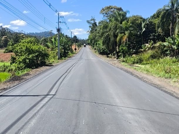 SC-114 entre Taió e Salete tem seis quilômetros revitalizados