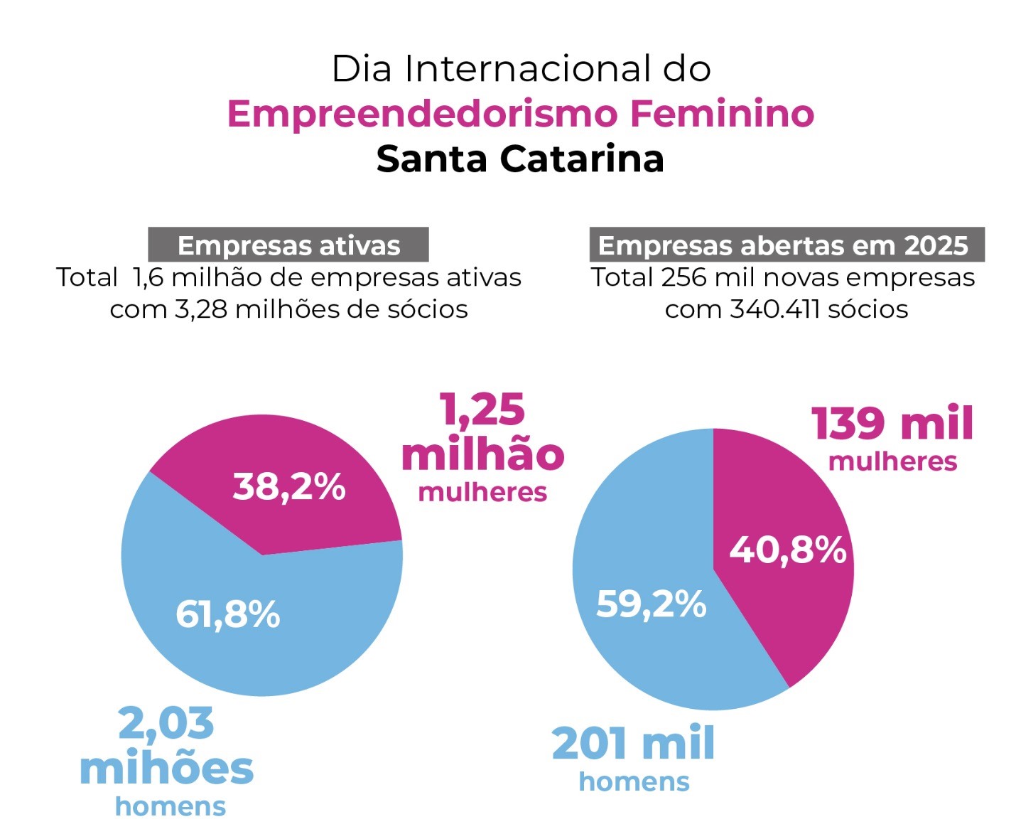Empreendedorismo feminino cresce em Santa Catarina e reúne mais de 1,25 milhão de mulheres