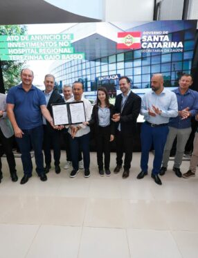 Governo de SC anuncia R$ 23 milhões para ampliar estrutura do Hospital Regional de São Miguel do Oeste