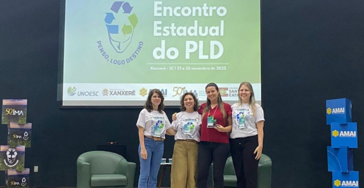 Joinville recebe prêmio estadual por ações de logística reversa