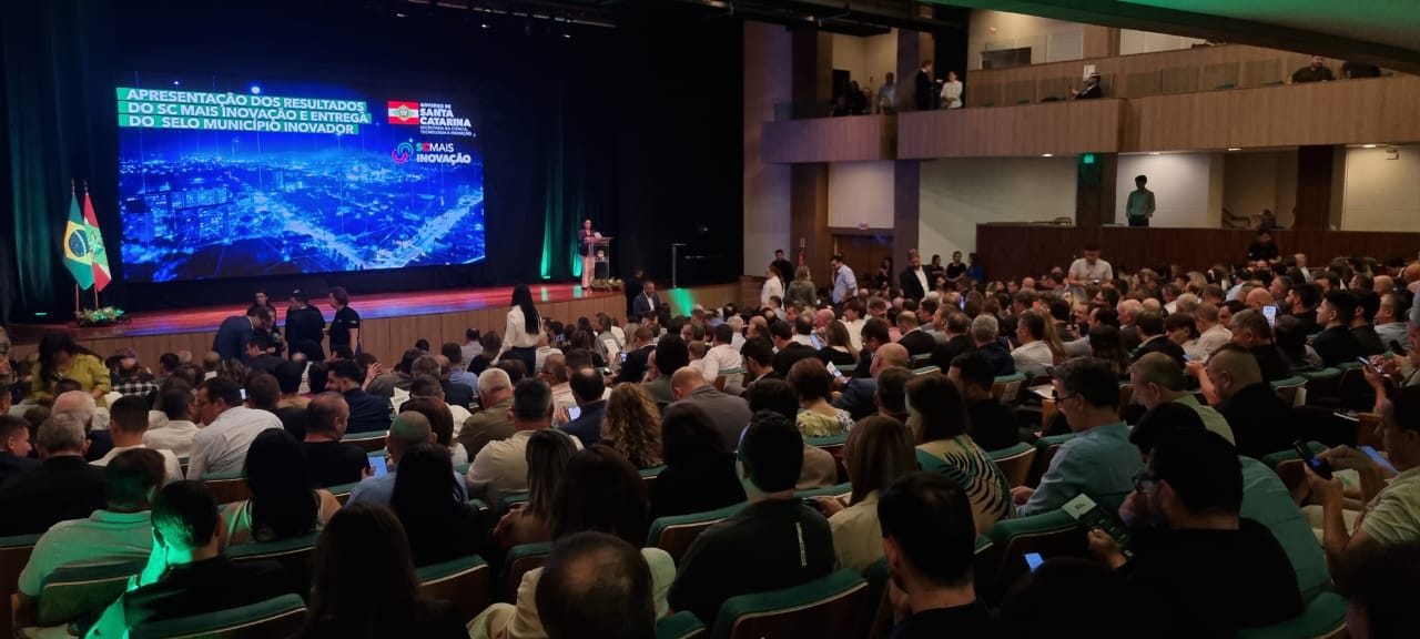 São José recebe Selo Município Inovador Catarinense durante balanço do programa SC Mais Inovação