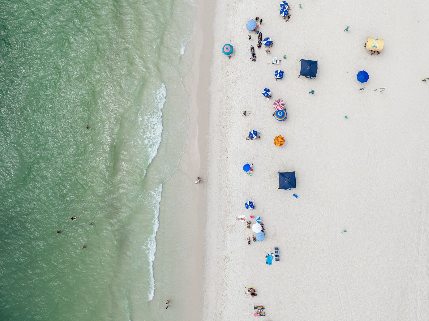 IMA aponta que 75,68% dos pontos monitorados no litoral catarinense estão próprios para banho