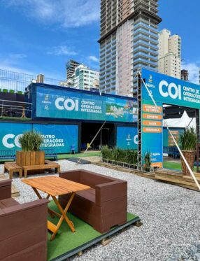 COI inicia funcionamento na orla de Itapema para reforçar serviços na temporada de verão