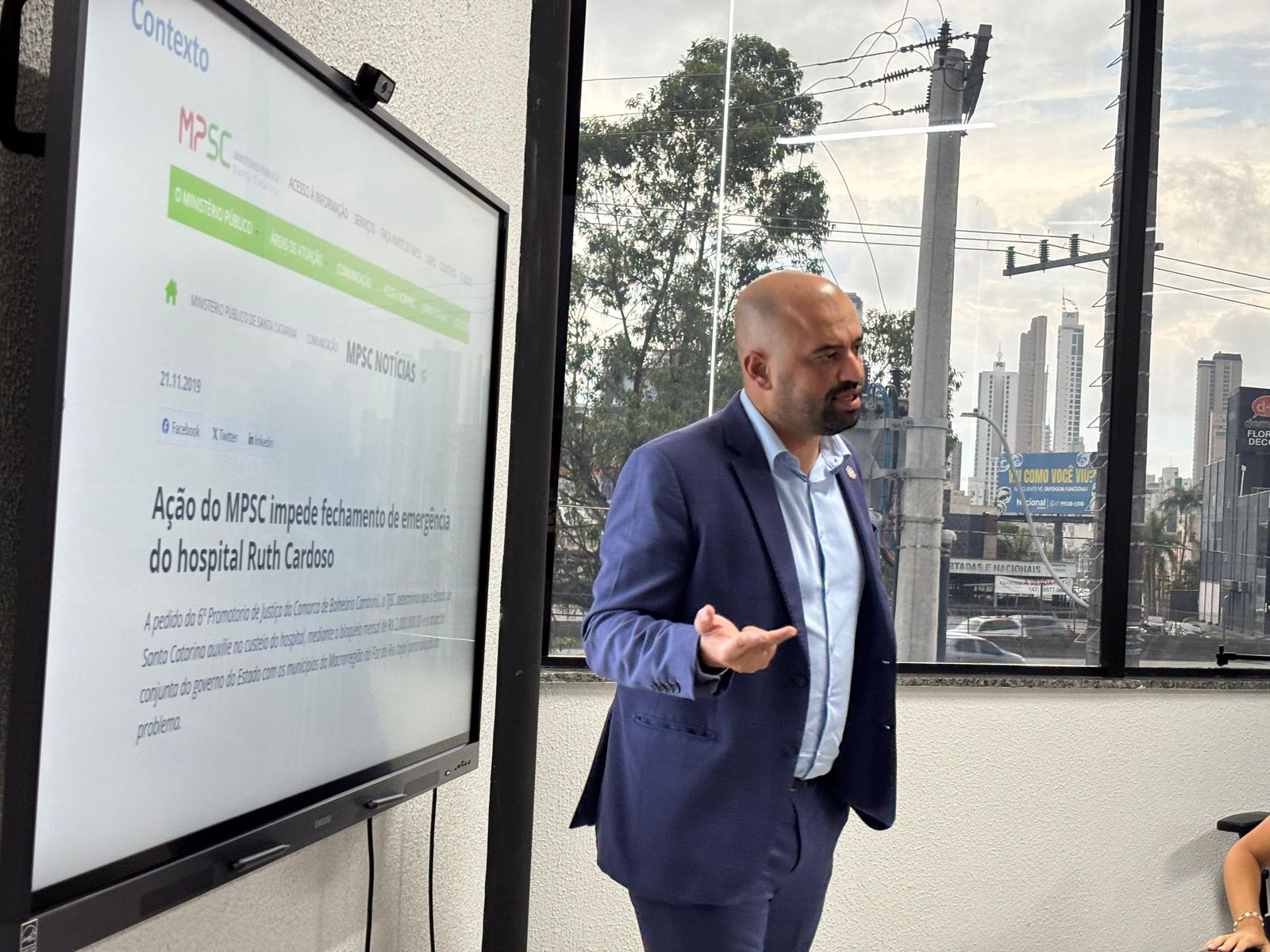 Secretário da Saúde apresenta balanço do primeiro mês da gestão estadual do Hospital Ruth Cardoso