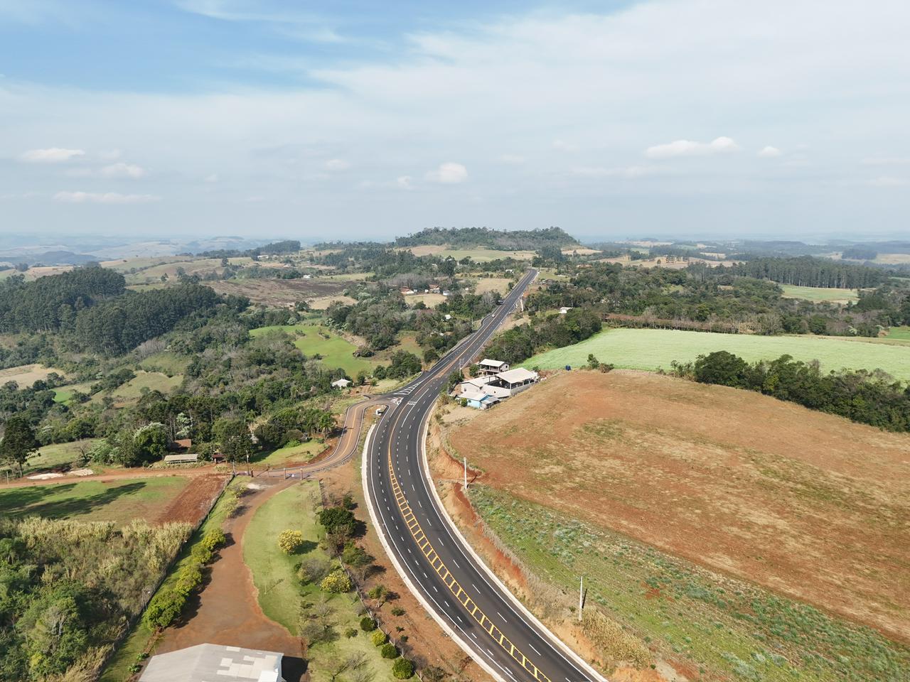 SC-283 entre Palmitos e Águas de Chapecó entra na fase final de restauração