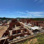 Obras do Residencial Horto Florestal chegam a 35% e vão entregar 200 moradias populares em São José