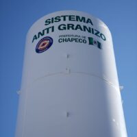 Chapecó aciona sistema antigranizo pela primeira vez para proteger bairro Efapi