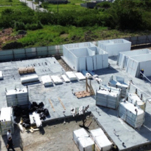 Obra de novo CAPS Infantil avança com sistema modular e previsão de conclusão em 60 dias em Palhoça
