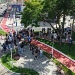 Praça revitalizada e obras de mobilidade são entregues no Bairro dos Pioneiros