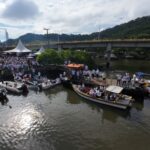 Mutirão retira 5,9 toneladas de resíduos do Rio Camboriú e afluentes