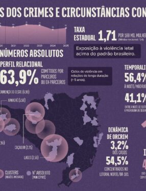 Mapa do Feminicídio reúne dados inéditos sobre violência contra mulheres em SC