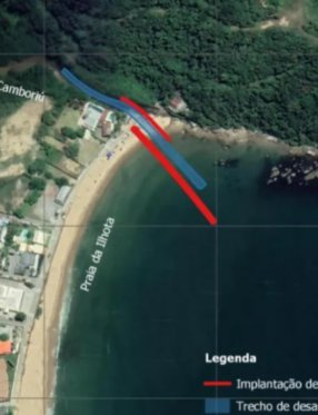 Itapema receberá R$ 2,5 milhões para construção de molhe na foz do Rio Mata Camboriú