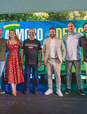 Evento em SC reúne lideranças políticas e empresários em encontro promovido por Daniel Freitas