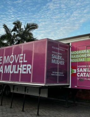 Unidade móvel oferta mais de 2,4 mil exames de mama em Nova Trento