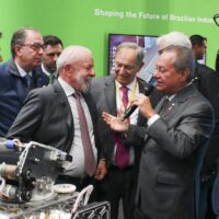 Robô de escola do SESI de São José é destaque na Hannover Messe