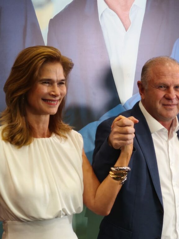 “Eu mudei, por que eles não podem mudar também?”, diz Merisio no lançamento da chapa