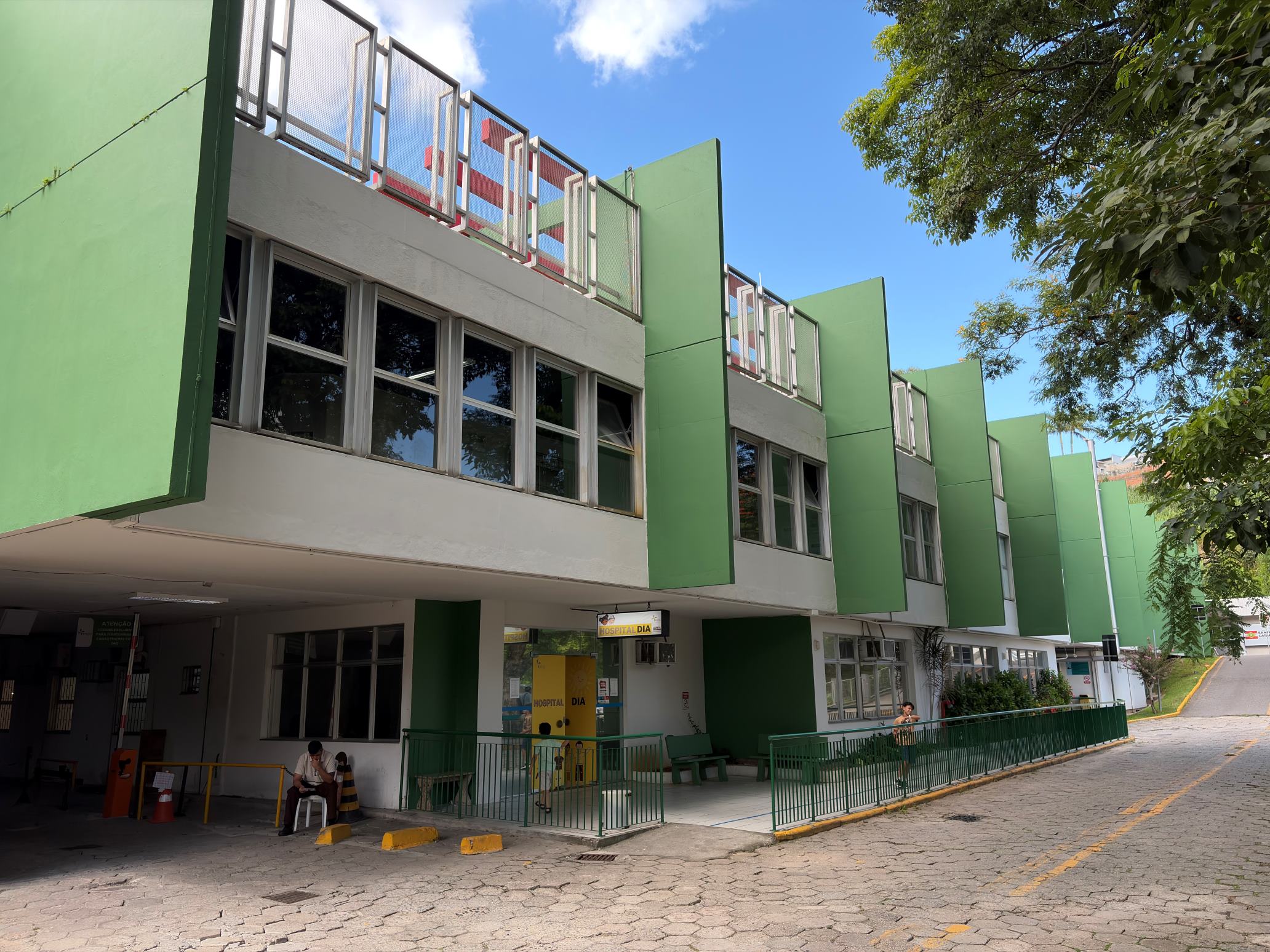 Hospital Infantil de Florianópolis conclui revitalização da fachada