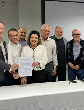 Ordem de serviço autoriza construção de ponte entre Jaraguá do Sul e Schroeder