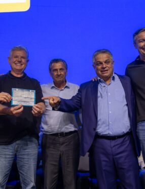 Deputado Nilso Berlanda deixa o PL e se filia ao PSD durante ato político em Chapecó