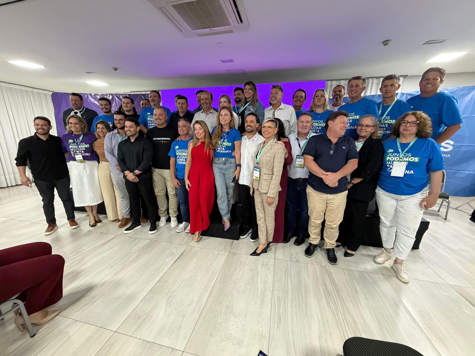 Podemos SC reúne pré-candidatos em evento de formação política em São José